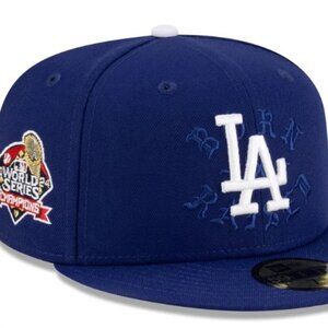 Born x Raised 2024 LA Dodgers World Series Champions 59FIFTY Fitted Size 8